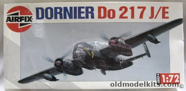 Airfix 1/72 Dornier Do-217 J/E, 04020 plastic model kit